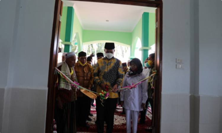 Musa Rajekshah Resmikan Masjid Al-Musannif Torgamba, Begini Harapan Orangtuanya Bangun 99 Masjid