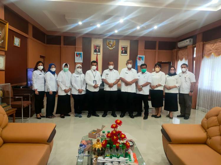 Bahas Masalah Kesehatan Makanan, Wali Kota Sibolga Terima Audiensi BBPOM Medan