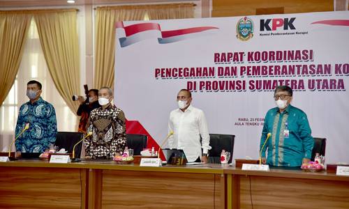 Pengaruhi Peningkatan Kesejahteraan Masyarakat, Gubernur Edy Rahmayadi Bersyukur Ada KPK