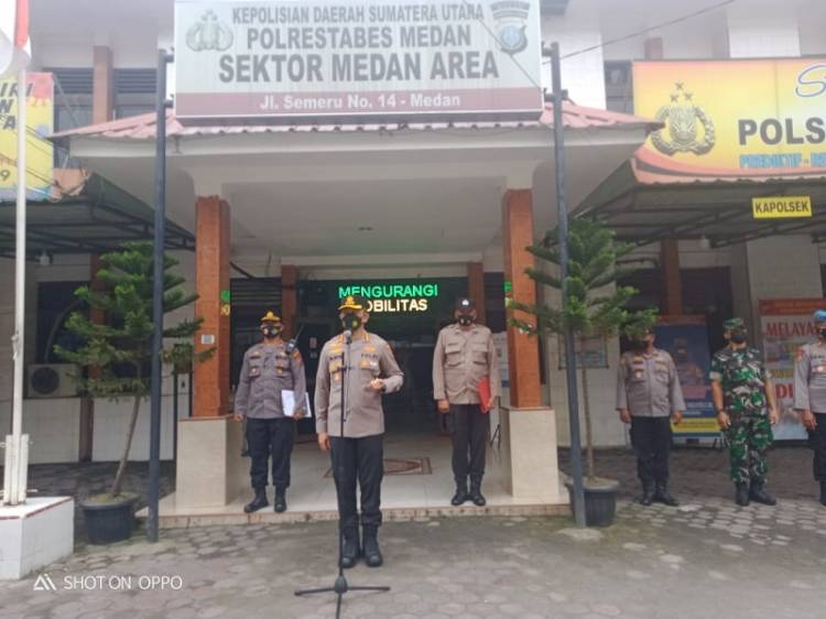 Cegah Kejahatan di Jalanan, Polsek Medan Area Patroli Rutin di Lokasi Rawan Kriminalitas