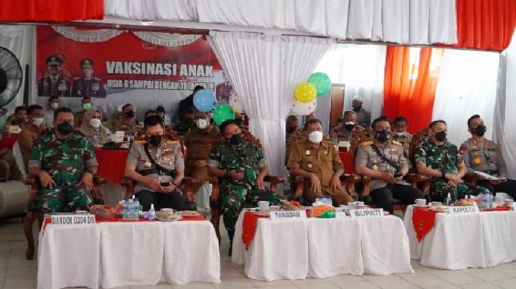 Bupati Deli Serdang Ikuti Zoom Meeting Serbuan Vaksinasi Seluruh Indonesia