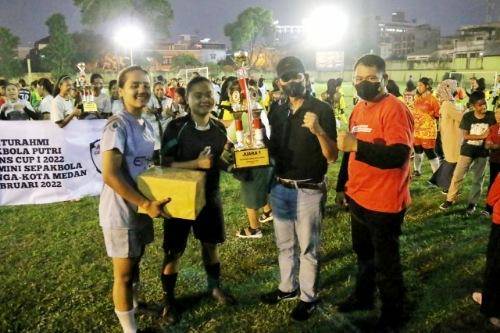  Turnament Sepakbola Airbons Cup I 2022 Diharapkan Lahirkan Bibit Pesepak Bola Putri