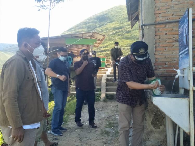 Tim Satgas Covid-19 Kabupaten Samosir Monitoring Penegakan Prokes di Sejumlah Objek Wisata