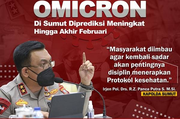 Penderita Covid-19 di Sumut Alami Peningkatan, Polda Sumut Gencarkan Operasi Yustisi