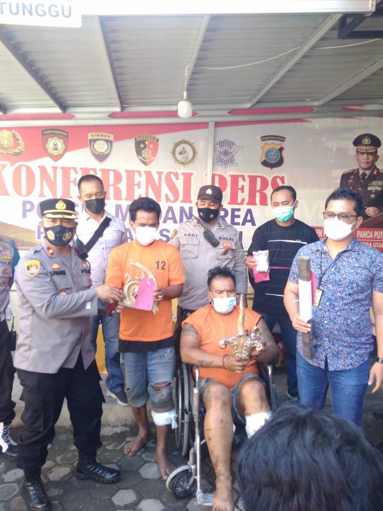  Tersangka Komplotan Bongkar Rumah Terancam Hukuman 7 Tahun Penjara 