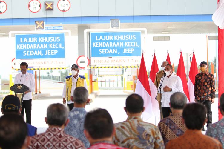 Tol Binjai-Stabat Diresmikan Jokowi, Edy Rahmayadi : Langkat-Kualanamu Jadi Satu Jam