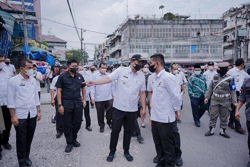Pengelola Pasar Petisah Diminta Segera Perbaiki Fasilitas Gedung