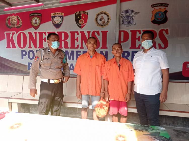 Komplotan Bongkar Rumah di Jalan Menteng VII Diringkus Polsek Medan Area