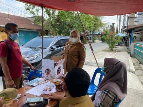 Cegah Penyebaran Covid-19, Kecamatan Medan Tembung Lakukan Isolasi Lingkungan
