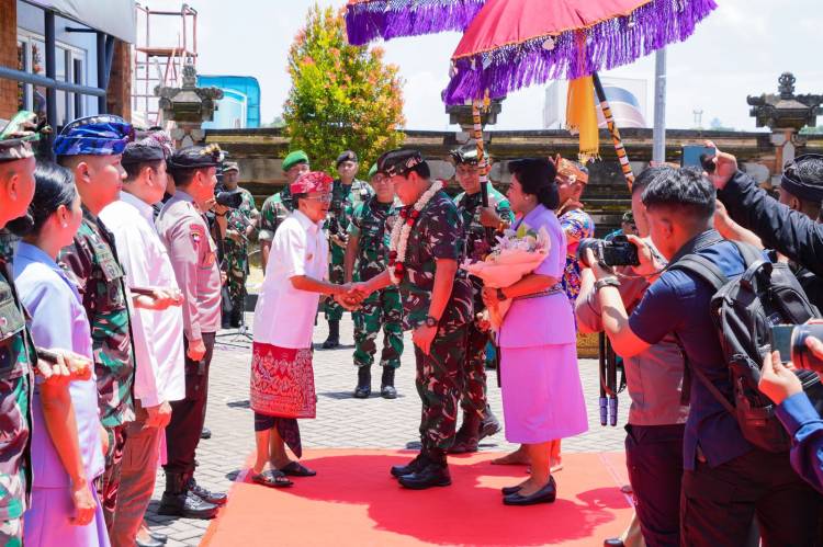 Panglima TNI Laksamana Yudo Margono Kunjungan Kerja Ke Provinsi Bali