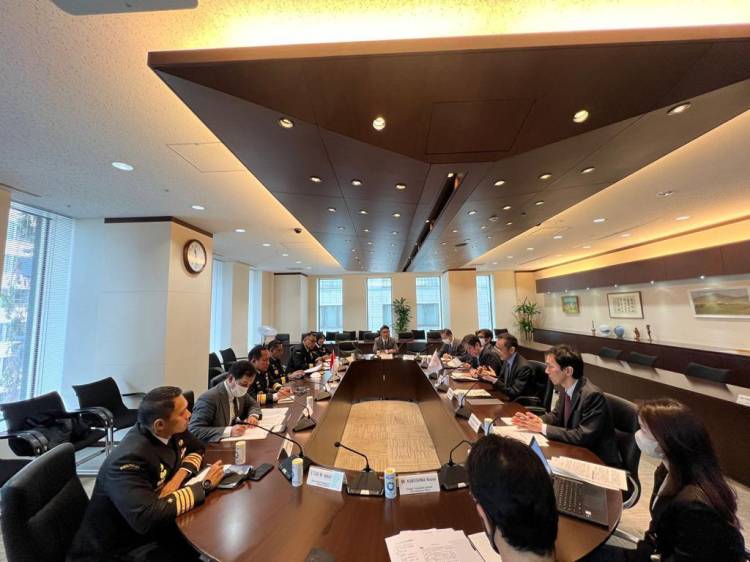 Bakamla RI Bahas Kerjasama Dengan JICA