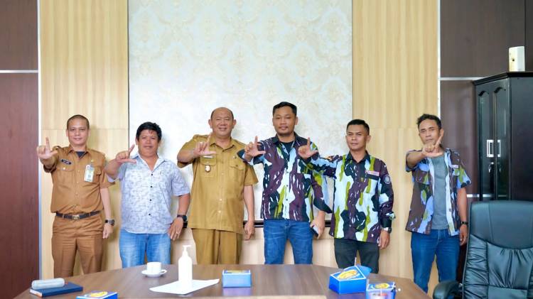 DPD IPK Langkat Langkat Audiensi ke Plt Bupati Syah Afandin