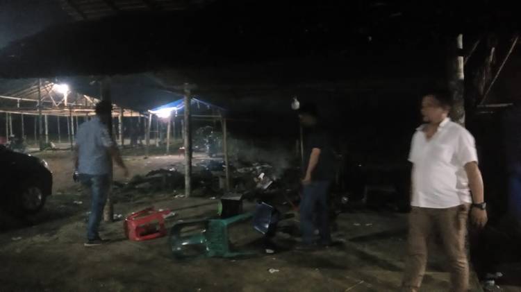 Polsek Pancur Batu Telusuri TKP Diduga Lokasi Perjudian