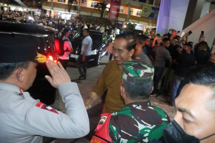  4.000 Tiket Konser Musik Habis, TNI-Polri Sterilkan Jalur Dalam Presiden RI Nonton Bareng di Pardede Hall