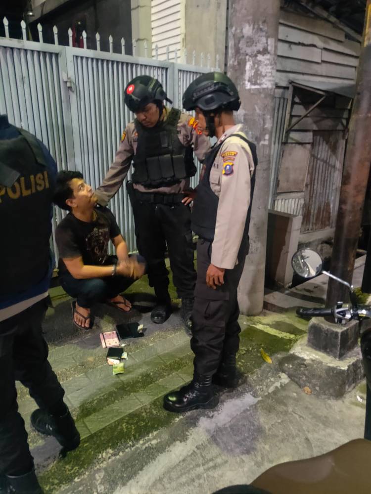 Simpan Sabu, Warga Petisah Ditangkap Tim Patroli Presisi Sat Samapta Polrestabes di Jalan Sekip 