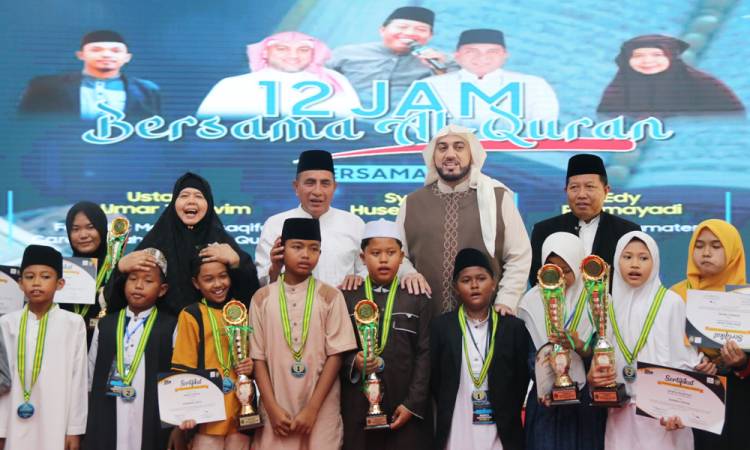 Gubernur Sumut Apresiasi Kegiatan '12 Jam Bersama Alquran'