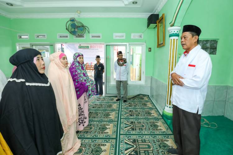 Ustaz Sahabat Ganjar Sumut Ajarkan Warga Deli Serdang Tata Cara Salat Jamak dan Qasar