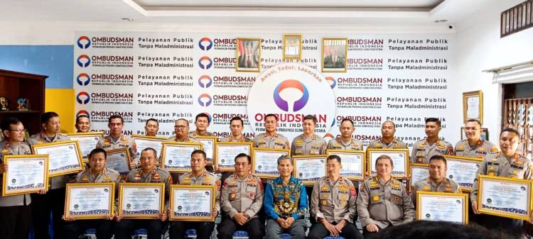 Penilaian Ombudsman Sumut, 19 Polres Zona Hijau Pelayanan Publik