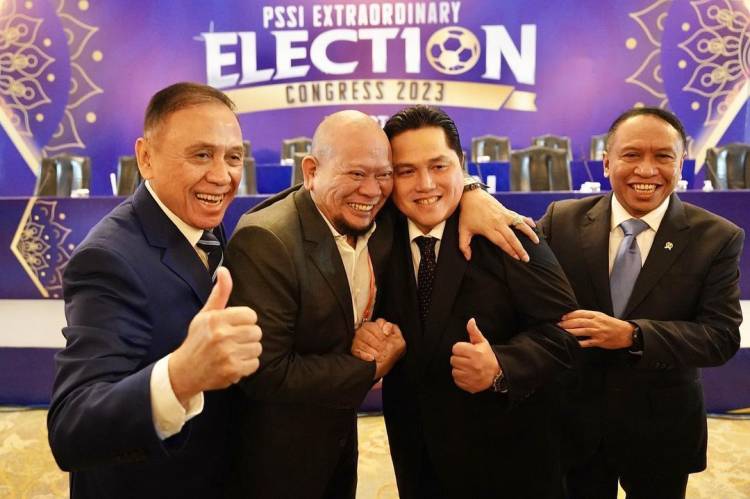  Erick Thohir Terpilih Jadi Ketum PSSI