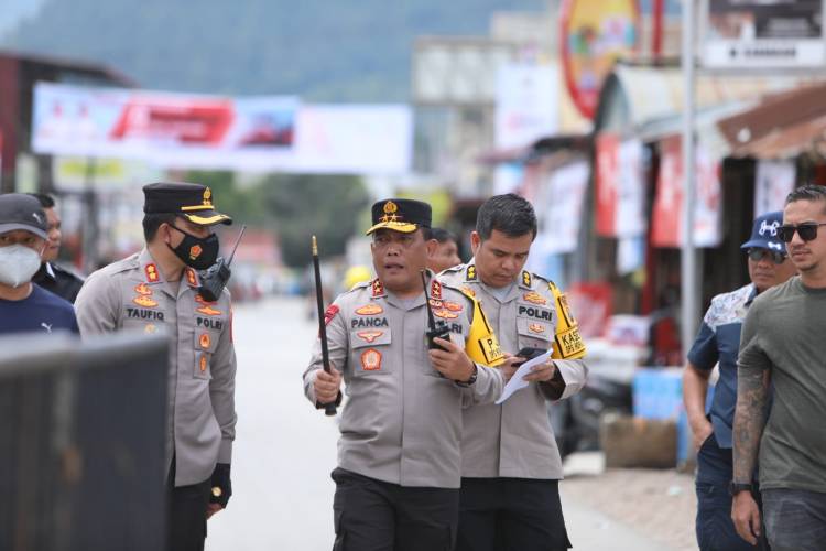 Selama Gelaran F1 Powerboat Danau Toba, Sejumlah Ruas Jalan Kota Balige Dialihkan
