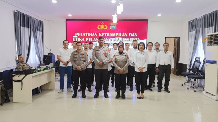 Polrestabes Medan Gelar Pelatihan Etika Pelayanan Publik Serta Kemampuan Komunikasi Digital