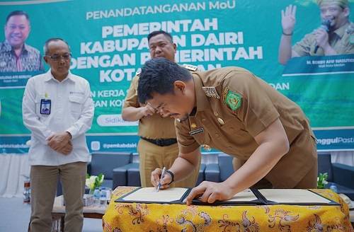 Jalin KAD dengan Pemkab Dairi, Bobby Nasution: Kendalikan Inflasi, Penuhi Kebutuhan Warga dan Sejahterakan Petani Dairi
