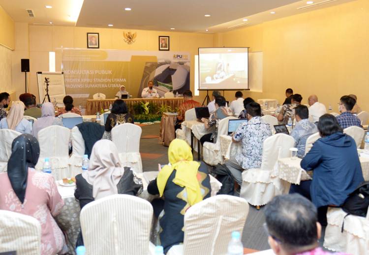 Pemprov Sumut Terus Dorong Percepatan Pembangunan Stadion Utama Sport Centre