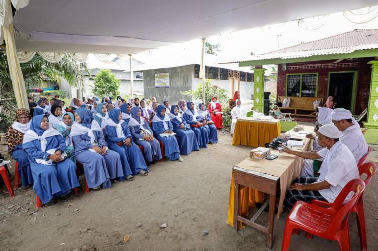 TGS Ganjar Gelar Doa Zikir Bersama Untuk Dorong Peran Majelis Taklim di Langkat