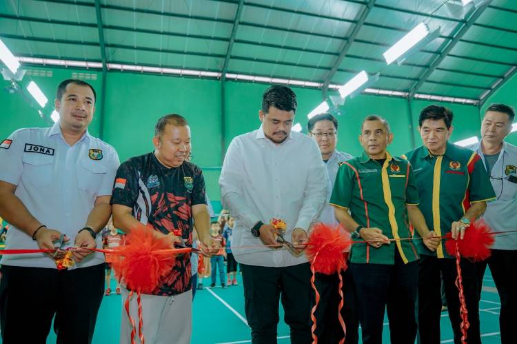 Apresiasi Kehadiran Galaxy Grace Badminton, Bobby Nasution: Geliatkan Kembali Bulutangkis dan Lahirkan Atlet Berprestasi