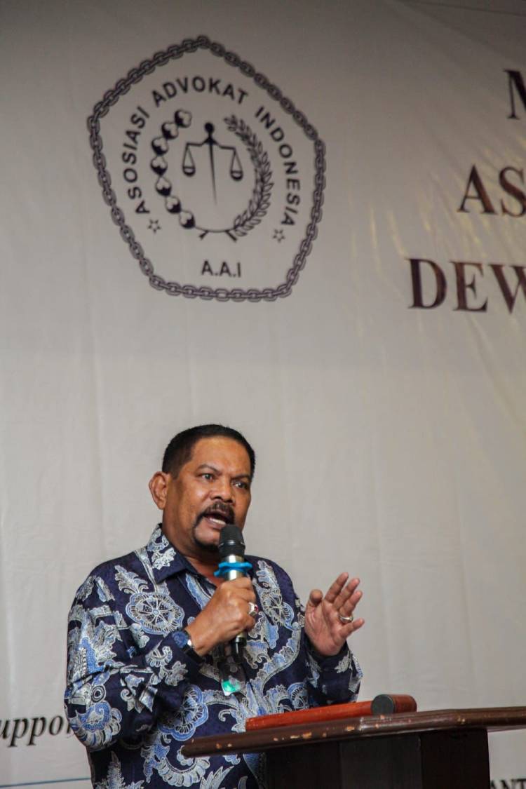  Rahudman Ajak Advokat AAI Kembalikan Kepercayaan Masyarakat 