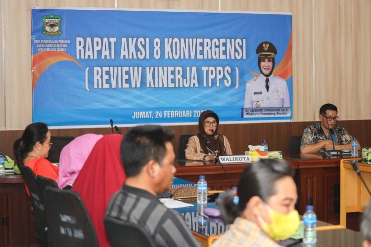 Kejar Target Stunting di Bawah 10 Persen, Walikota Pematangsiantar dan TPPS Bakal Turun ke Kelurahan
