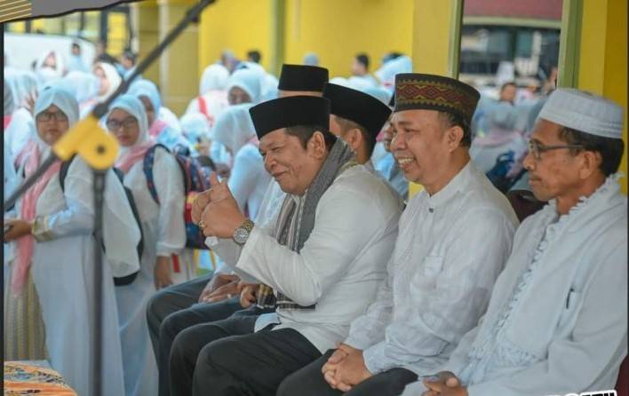 Ribuan Siswa Pendidikan Usia Dini di Padangsidempuan Ikuti Kegiatan Manasik Haji