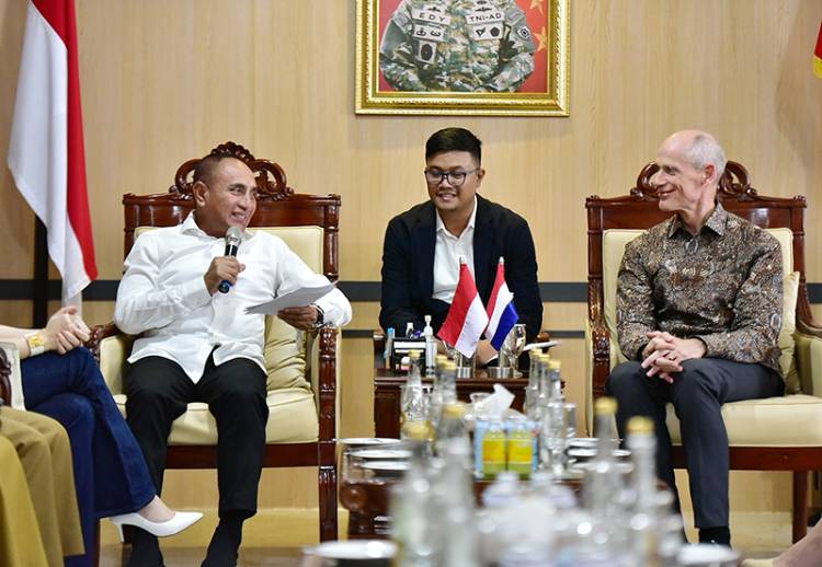 Pemprov Sumut Jajaki Kerja Sama Konversi Sampah ke Energi Listrik dengan Belanda