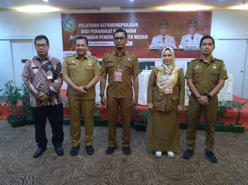  Pemko Medan Gelar Pelatihan Kepamongprajaan Bagi Perangkat Kelurahan 