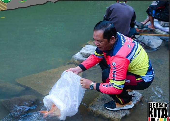 Buka Lubuk Larangan di Kelurahan Wek III, Walikota Padangsidempuan: Jaga Kearifan Lokal