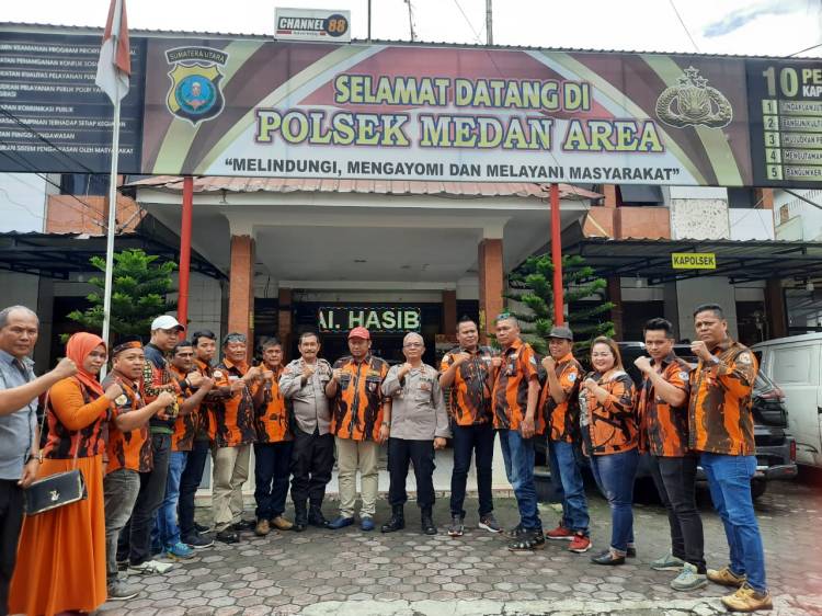 PAC PP Medan Denai Berkunjung ke Polsek Medan Area