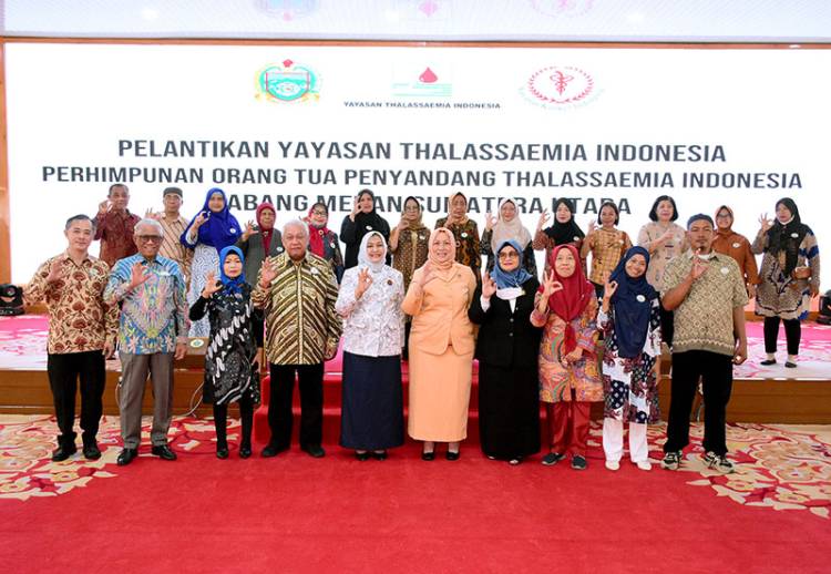  Turunkan Jumlah Kasus Thalassaemia, Nawal Berharap Program YTI Bersinergi dengan Pemprov Sumut