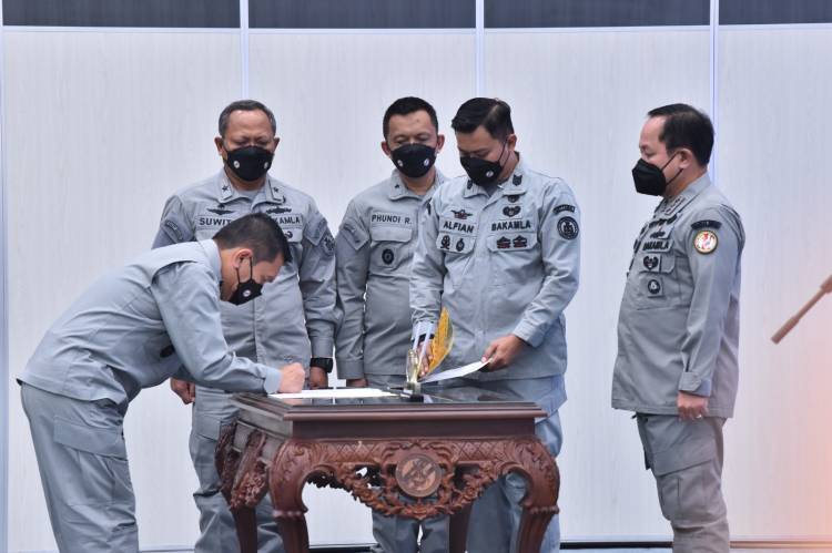Dua Pejabat Tinggi Bakamla RI Berganti