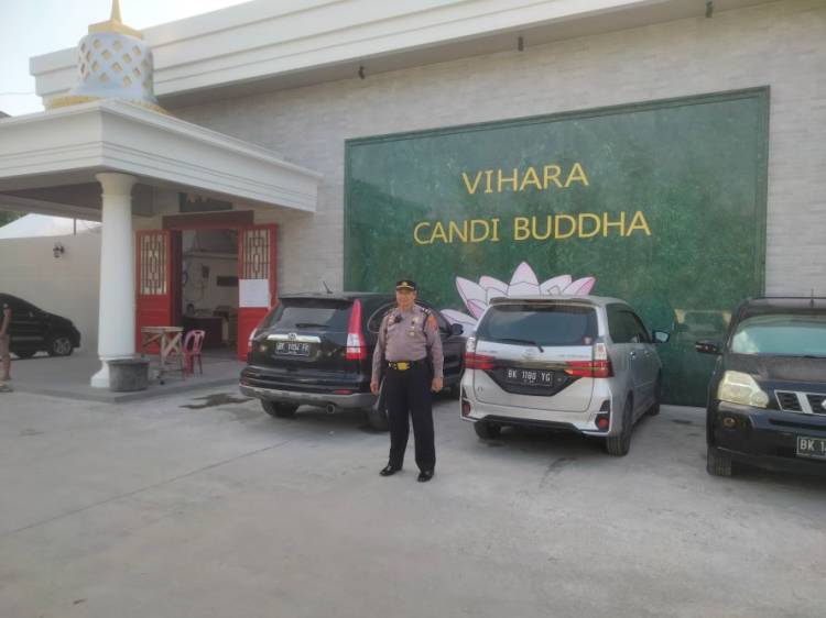 Jelang Perayaan Imlek, Polrestabes Kawal Pengamanan Sejumlah Vihara di Medan