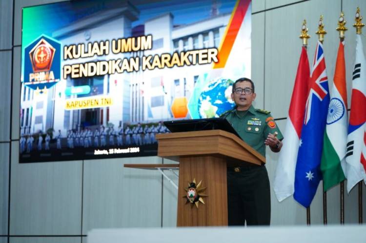 Kapuspen TNI : Pendidikan Karakter Menentukan Kemajuan Bangsa
