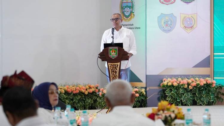 Pj Bupati Langkat Faisal Hasrimy Ajukan 98 Usulan Pada Pra Musrenbang RKPD Sumut 2025 Zona Pantai Timur