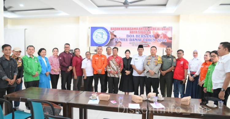 Doa Bersama Pemilu Damai dengan Calon Legislatif Tahun 2024