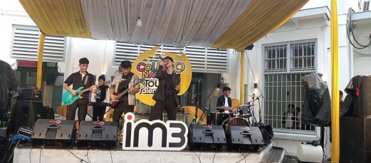 Anak Muda Kota Medan Unjuk Bakat Bermusik di IM3 Collabonation Tour Talent Hunt 2024