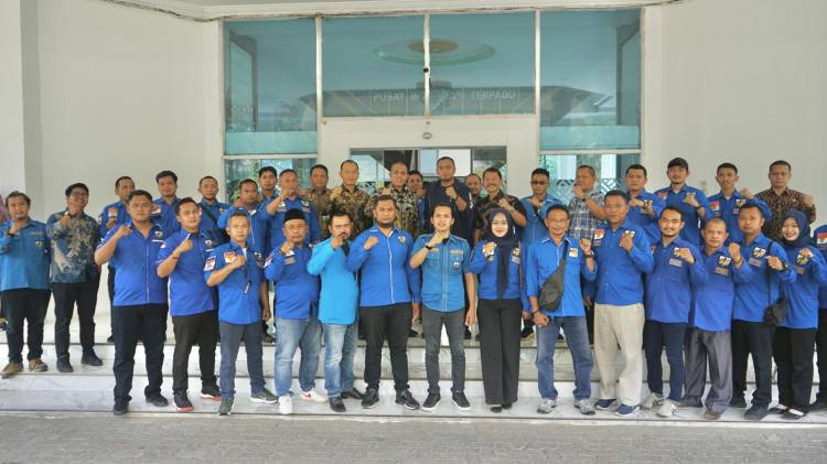 Bersilaturahmi dengan KNPI, Pj Bupati Langkat : Wadah Pemuda Harus Bersinergi