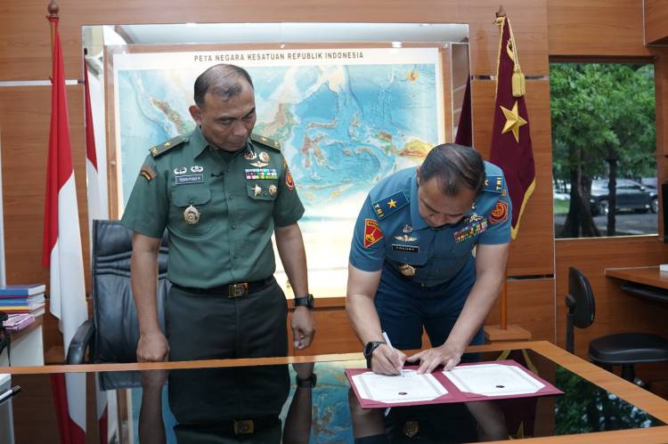 Kapuspen TNI Pimpin Sertijab dan Pisah Sambut Wakapuspen TNI