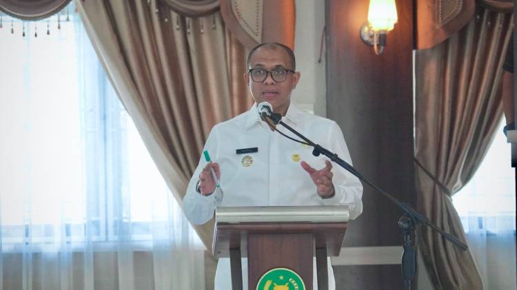 Laksanakan Rapat Koordinasi Pemerintah Kabupaten Langkat, Pj Bupati Langkat: Hasilkan Satu Inovasi dan Laporkan Setiap Bulan