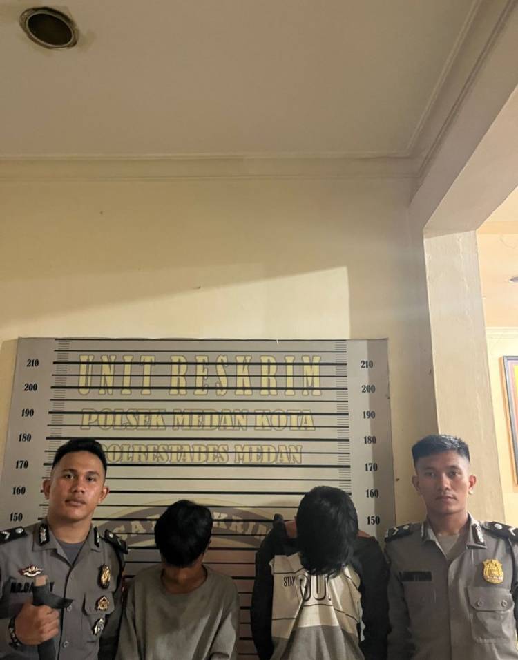 Polisi Bubarkan Kelompok Pemuda Hendak Tawuran di Jalan Pelangi Medan, Dua Orang Diamankan