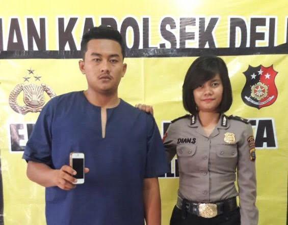 Lakukan Pemerkosaan dan Pencurian, Sales Telkomsel Ditangkap Polsek Delitua 