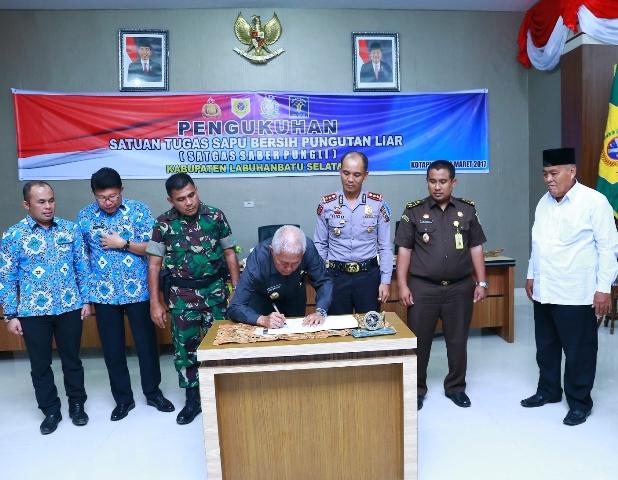 Pemkab Labusel dan Jajaran Polres Labuhanbatu Serius Dukung Pemberantasan Praktek Pungli