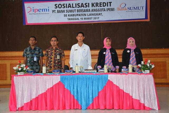 Kerjasama dengan Bank Sumut, IPEMI Langkat Adakan Sosialisasi Kredit Permaisuri 